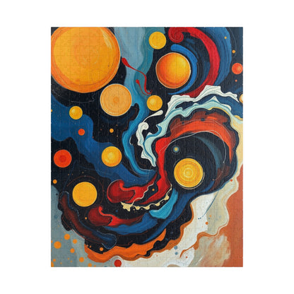 Cosmic Abstract Art Puzzle - Celestial Adult Jigsaw Game 520 pcs (Vertical) Puzzle The Puzzle Chest