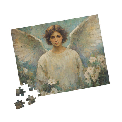 Angel Portrait Puzzle | Religious Art Jigsaw Game, Christian
