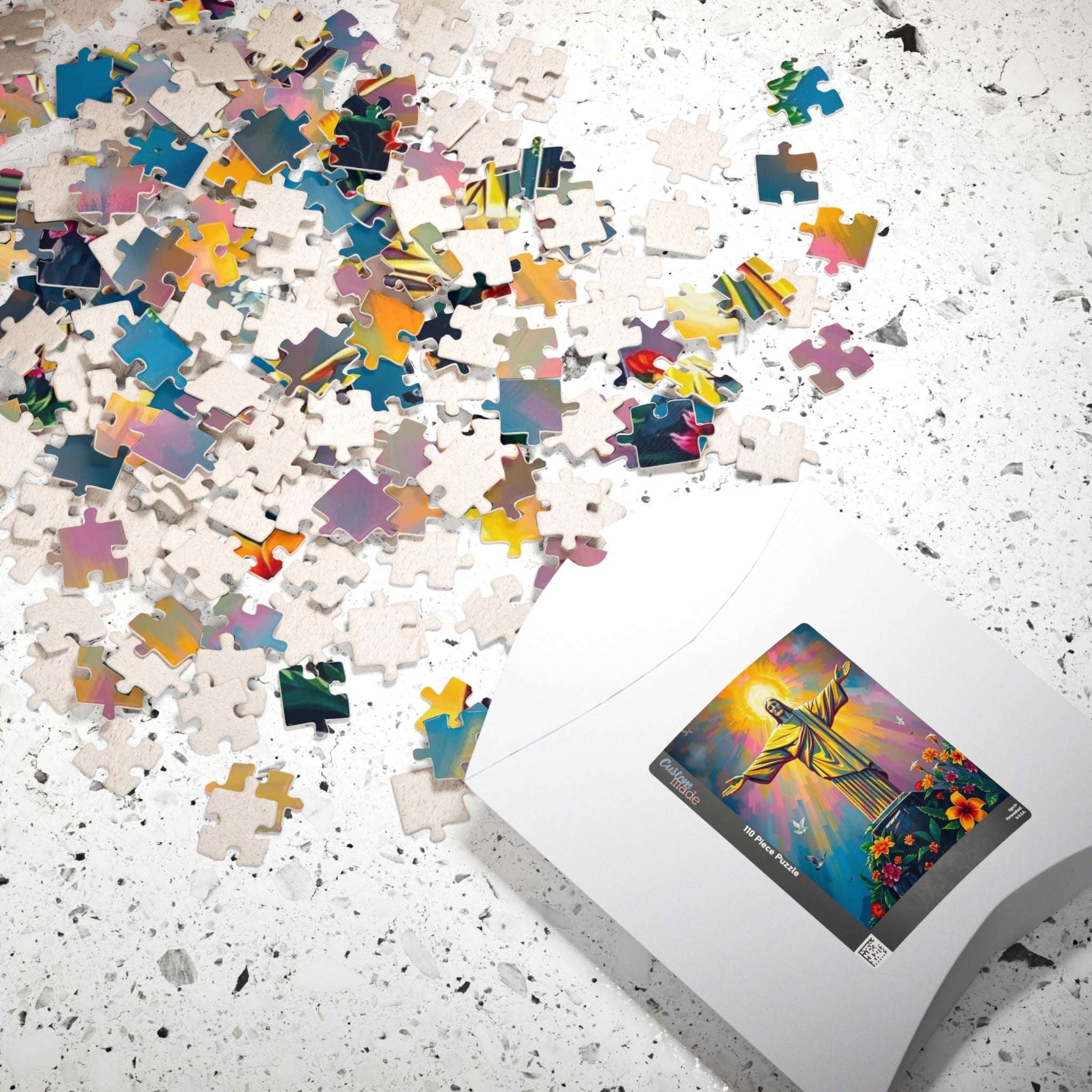 Christ the Redeemer Jigsaw Puzzle - Landmark Rio de Janeiro, Brazil Puzzle The Puzzle Chest