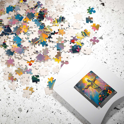 Christ the Redeemer Jigsaw Puzzle - Landmark Rio de Janeiro, Brazil Puzzle The Puzzle Chest