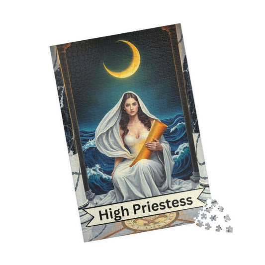 High Priestess Tarot Puzzle: Mystical Jigsaw Puzzle for Adults 1014 pcs (Vertical) Puzzle The Puzzle Chest
