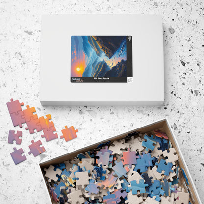 Serene Landscape Puzzle - 110/252/520/1014-piece, Nature Lover's Gift, Relaxing Activity, Family Fun, Mindfulness Toy Puzzle The Puzzle Chest