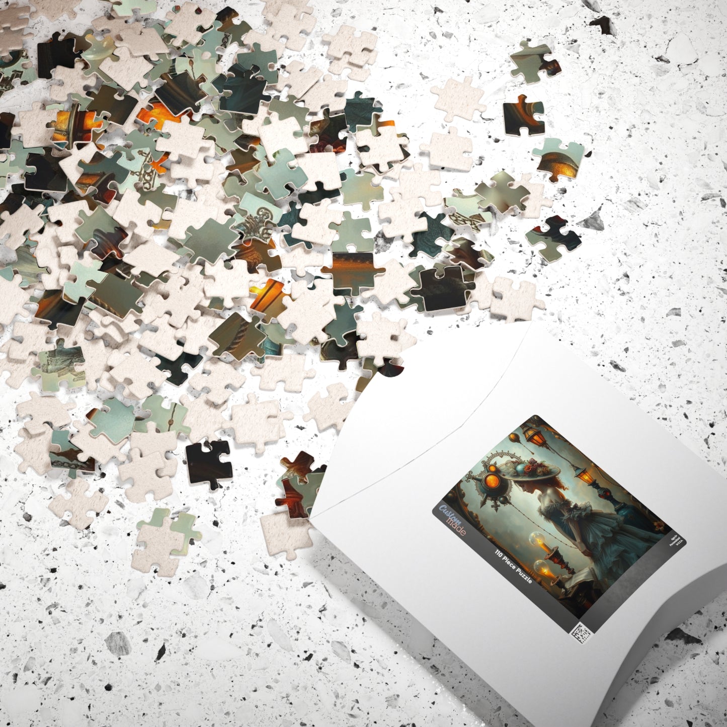 Steampunk Puzzle: Enchanting Design for Puzzle Lovers, Frameable Decor, Gift for Art Lover, Family Game Night Activity, Unique Art Piece Puzzle The Puzzle Chest
