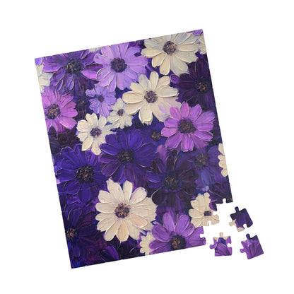 Purple Daisy Floral Puzzle 110-1014 Piece | Floral Jigsaw Puzzle
