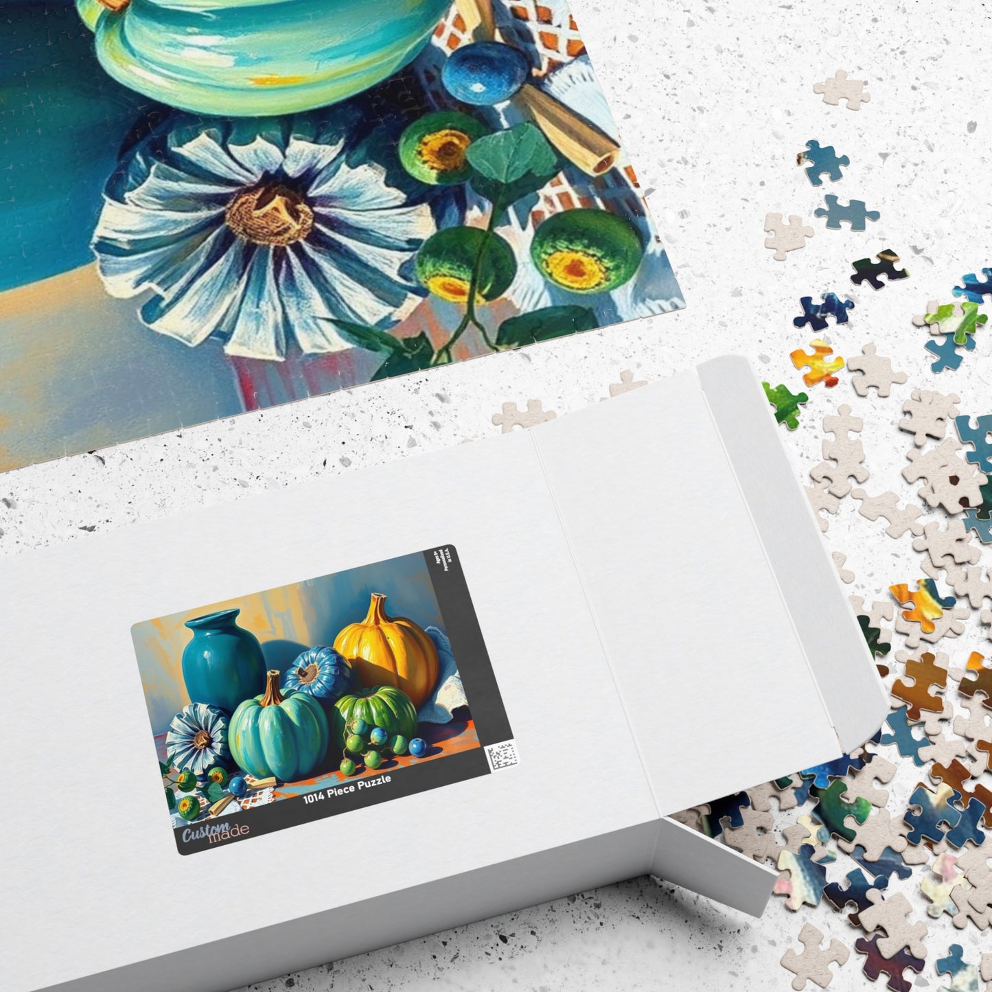 Autumn Harvest Jigsaw Puzzle, Fall Vintage Still Life Jigsaw Game, Family Activity, Home Cozy Nights, Thanksgiving Gift Ideas, Seasonal Fun Puzzle The Puzzle Chest