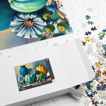 Autumn Harvest Jigsaw Puzzle, Fall Vintage Still Life Jigsaw Game, Family Activity, Home Cozy Nights, Thanksgiving Gift Ideas, Seasonal Fun Puzzle The Puzzle Chest