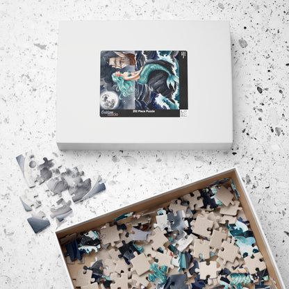 Siren Jigsaw Puzzle, Ocean Themed Mythical Creature, Sea Maiden Puzzle, Game for Fun Family Activity, Bonding and Entertainment, Hobby Puzzle The Puzzle Chest