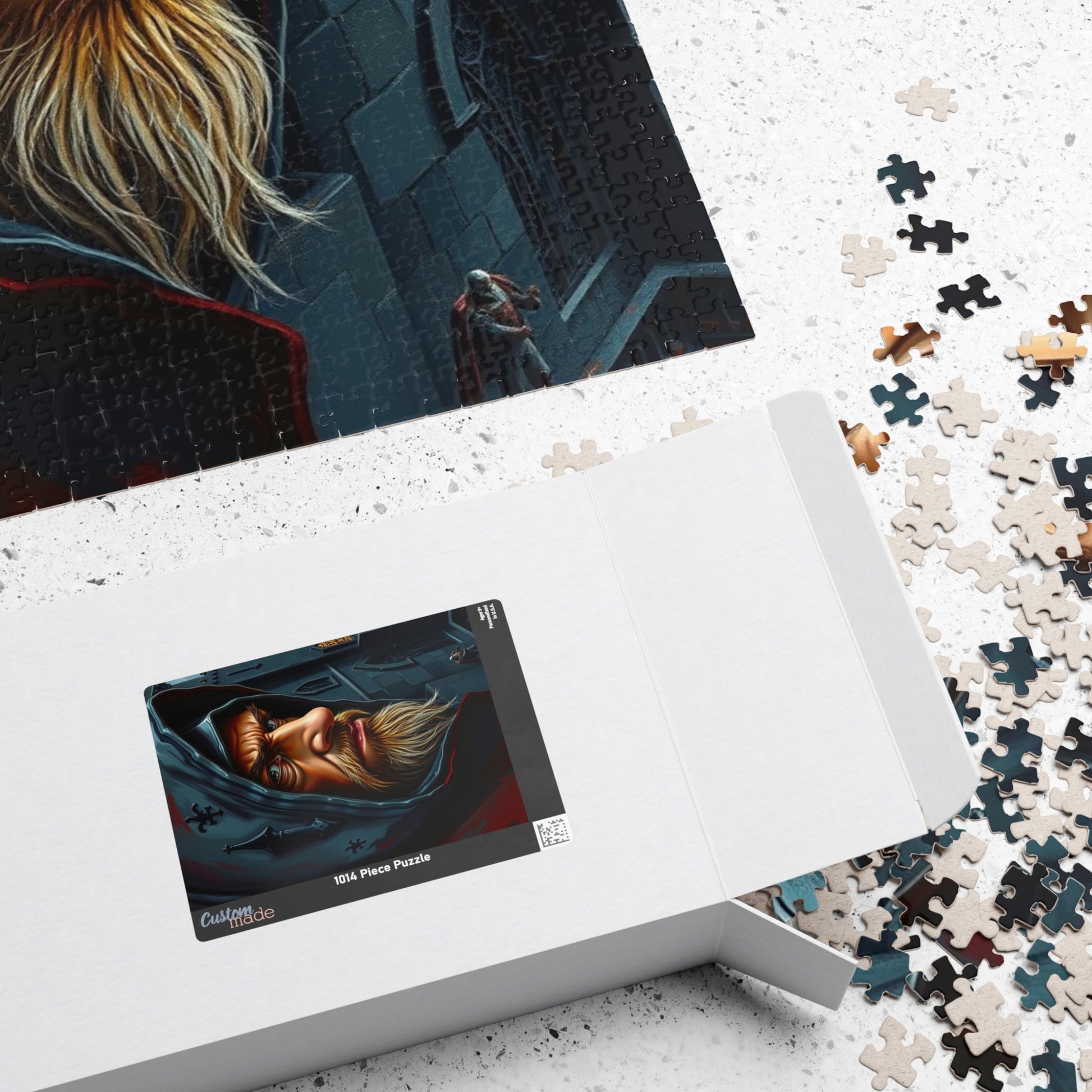 Mystical Wizard Puzzle - Enigmatic Art for Puzzle Lovers, Unique Gift for Adults, Fantasy Decor, Family Fun, Brain Teaser, Holiday Activity Puzzle The Puzzle Chest