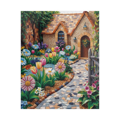 Garden Path Puzzle, 110, 252, 520, 1014-Piece Floral Landscape Jigsaw Game | Relaxing Gift for Puzzle Lovers, Family Activity, Creative Gift 520 pcs (Vertical) Puzzle The Puzzle Chest