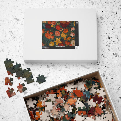 Floral Puzzle Art - A Vibrant 110-1014 Piece Flower Design, Friend Gift for Puzzle Lover, Art Lover, Floral Enthusiasts, Family Game Night Puzzle The Puzzle Chest
