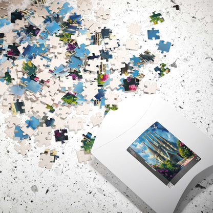 Sagrada Familia Puzzle - Barcelona Spain Landmark, Gaudi Architecture Monument Puzzle The Puzzle Chest