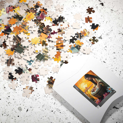 Christian Jigsaw Puzzle, Baby Moses Nile River Biblical Scene, Home Entertainment, Brain Teaser, Religious Puzzle Lover Gift for Friends Puzzle The Puzzle Chest