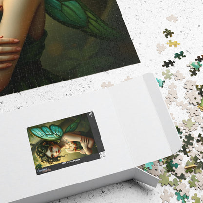 Fairy Enchantment Puzzle, Jigsaw Puzzle for Adults, Unique Fantasy Gift for Puzzle Lovers, Home Entertainment, Family Activity or Solo Fun