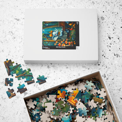 Whimsical Elephant Puzzle - 110, 252, 520, 1014-piece, Puzzle for Adults, Family Fun Activity, Birthday Gift Idea for Animal Lover Puzzle The Puzzle Chest