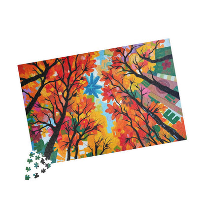Autumn Forest Puzzle | 110-1014 pieces | Fall Decor, Family Activity, Home Gift, Nature Lover, Cozy Nights Puzzle The Puzzle Chest