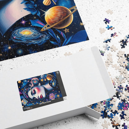 Celestial Elements Puzzle, Space-Themed Jigsaw Game, Family Activity, Quiet Pastime, Unique Gift for Space Lover Puzzle Enthusiast, Hobby Puzzle The Puzzle Chest