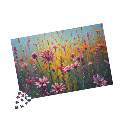 Floral Jigsaw Puzzle | Springtime Botanical Puzzle for Adults | Nature Lovers Gift, Family or Solo Fun, Mindfulness Activity, Game Night Puzzle The Puzzle Chest