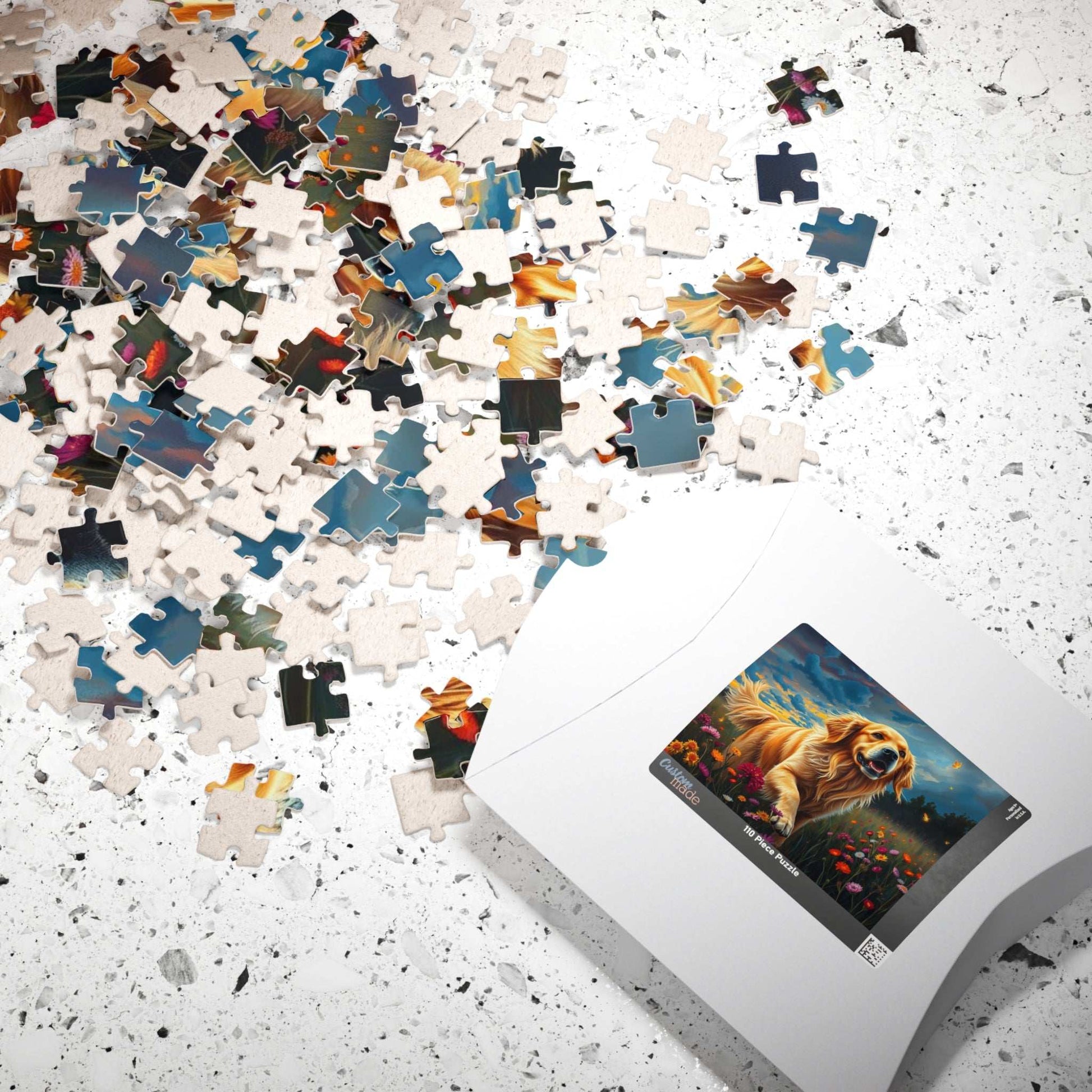 Golden Retriever Puzzle | 110-1014 Piece Dog Lover Jigsaw, Gift for Friend Pet Owner, Family Activity Solo Fun, Quiet Pastime Puzzle The Puzzle Chest