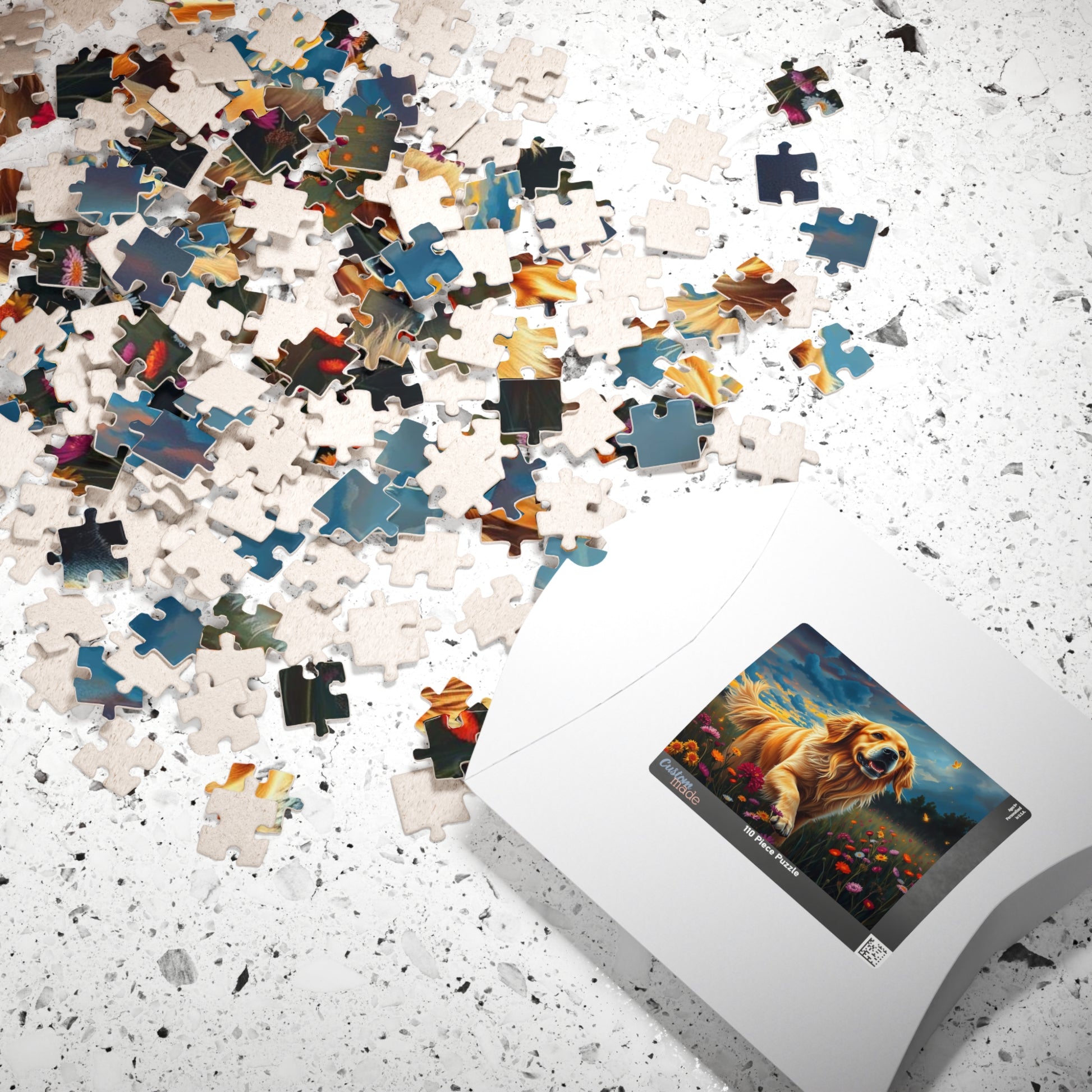 Golden Retriever Puzzle | 110-1014 Piece Dog Lover Jigsaw, Gift for Friend Pet Owner, Family Activity Solo Fun, Quiet Pastime Puzzle The Puzzle Chest