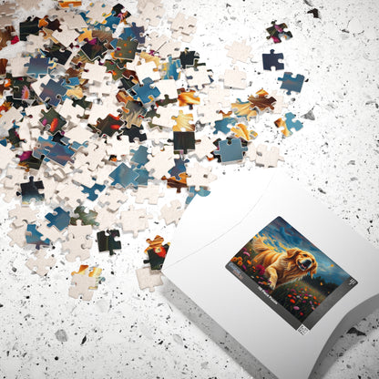 Golden Retriever Puzzle | 110-1014 Piece Dog Lover Jigsaw, Gift for Friend Pet Owner, Family Activity Solo Fun, Quiet Pastime Puzzle The Puzzle Chest