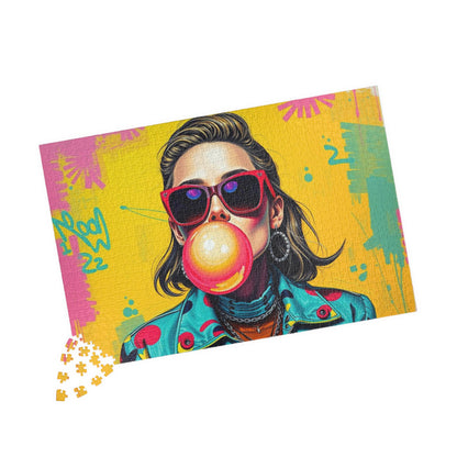 Retro Pop Art Jigsaw Puzzle | Fun Gift for Adults, Home Entertainment, Unique Collectible, Great for Parties and Family Nights Puzzle The Puzzle Chest
