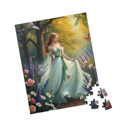 Heavenly Maiden Jigsaw Puzzle, Virgo Zodiac Sign Jigsaw Game, Beautiful Art Puzzle for Adults, Fantasy Lover Gift for Friends, Family Night Puzzle The Puzzle Chest