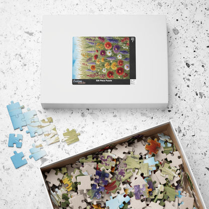 Wildflower Meadow Jigsaw Puzzle for Adult Home Entertainment, 110-1014 Piece, Gift for Puzzle Loving Friends, Family Game Night, Creative Leisure Activity Puzzle The Puzzle Chest