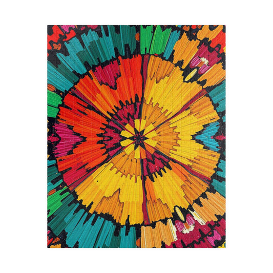 Colorful Mandala Jigsaw Puzzle - Engaging Family Activity, Quiet Home Entertainment, Gift for Friends, Indoor Fun, Mindfulness Puzzle 520 pcs (Vertical) Puzzle The Puzzle Chest