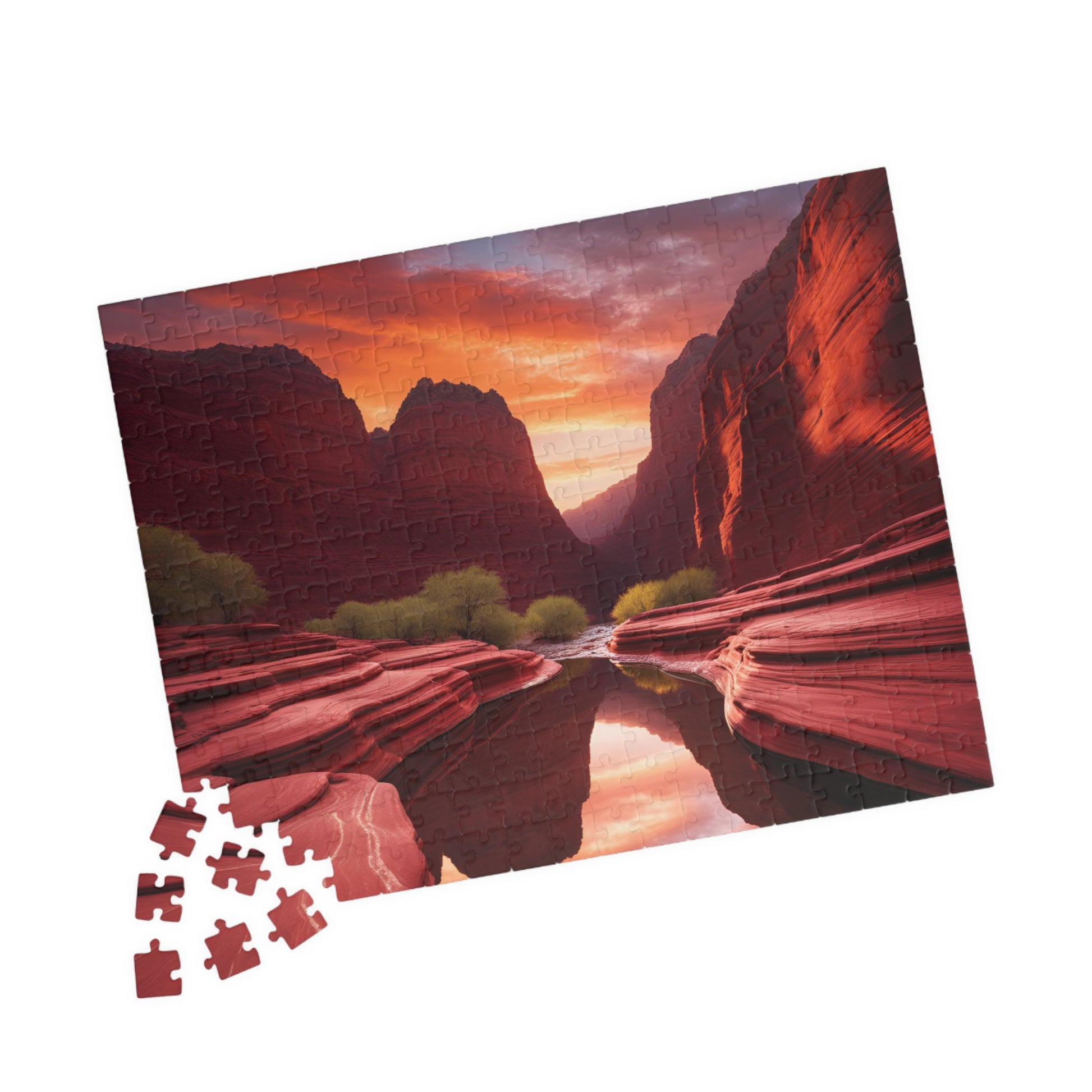 Stunning Sunset Puzzle for Adult, 110-1014 Piece Jigsaw for Family Fun Game, Relaxing Friend Gift for Nature Lover, Ideal for Cozy Nights In Puzzle The Puzzle Chest