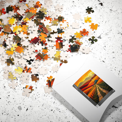 Scenic Landscape Puzzle, Relaxation Jigsaw Game, Fun Family Activity, Gift for Puzzle Lovers, Home Decor, 110-1014 pieces Puzzle The Puzzle Chest