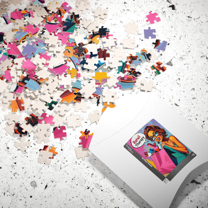 Retail Therapy Puzzle - Pop Art Jigsaw Puzzle for Adults, Perfect for Relaxation, Gift for Puzzle Lover, Fun Indoor Activity, Family Night Puzzle The Puzzle Chest