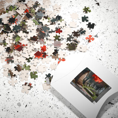 Haunting Graveyard Puzzle - 110-1014 Pieces, Perfect for Halloween, Family Fun Night, Gifts for Puzzle Lovers, Spooky Decor Puzzle The Puzzle Chest