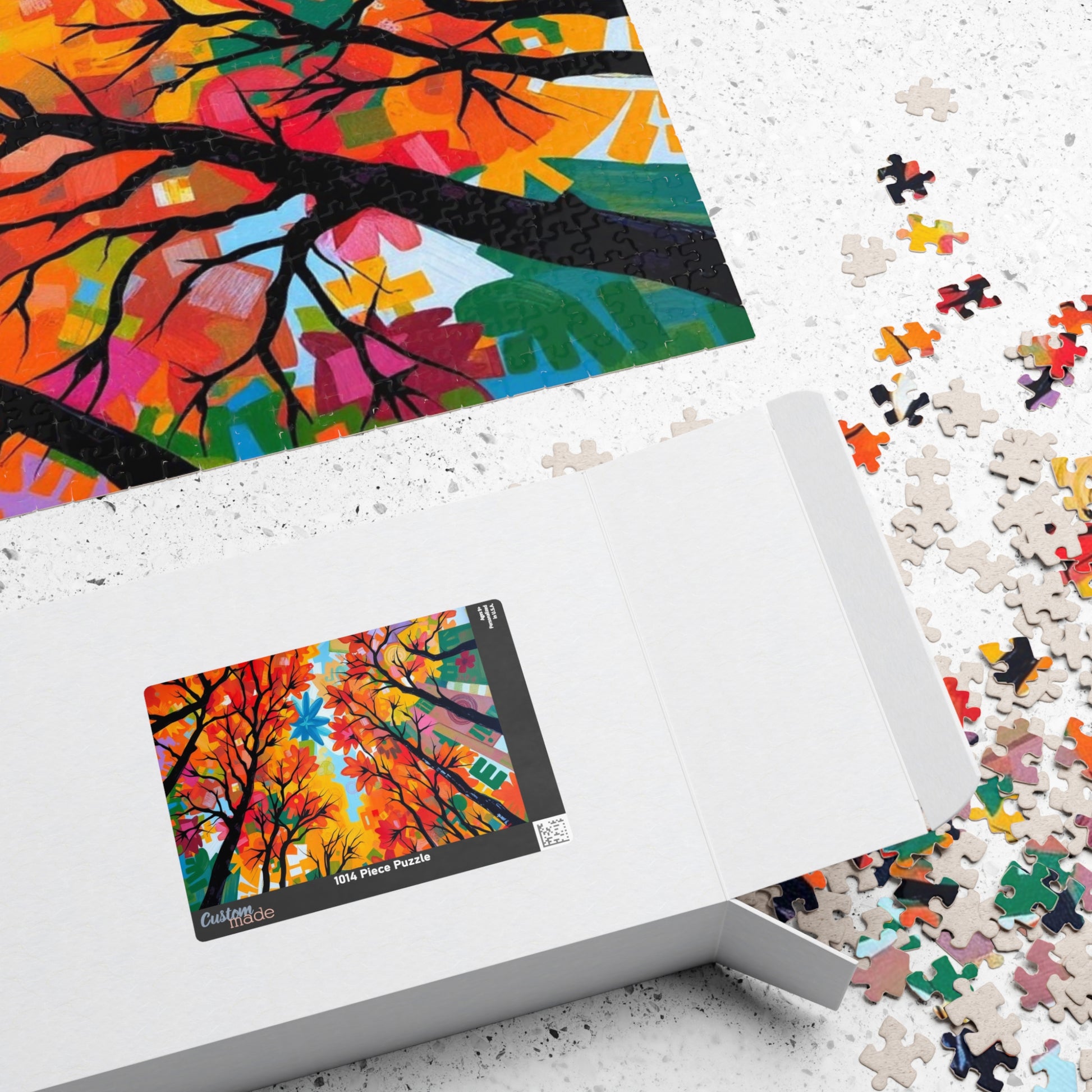 Autumn Forest Puzzle | 110-1014 pieces | Fall Decor, Family Activity, Home Gift, Nature Lover, Cozy Nights Puzzle The Puzzle Chest