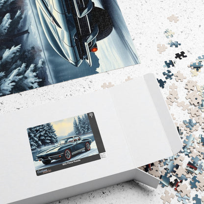 Vintage Car Puzzle Classic 1963 Retro Automobile Friend Gift for Car Lovers Puzzle The Puzzle Chest