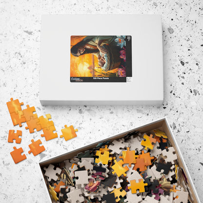 Christian Jigsaw Puzzle, Baby Moses Nile River Biblical Scene, Home Entertainment, Brain Teaser, Religious Puzzle Lover Gift for Friends
