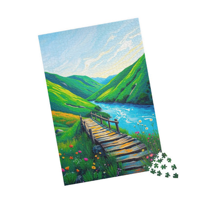 Scenic Nature Puzzle - 110, 252, 520, 1014-piece | Perfect Gift for Nature Lovers, Family Game Night, Home Decor, Puzzle Puzzle The Puzzle Chest