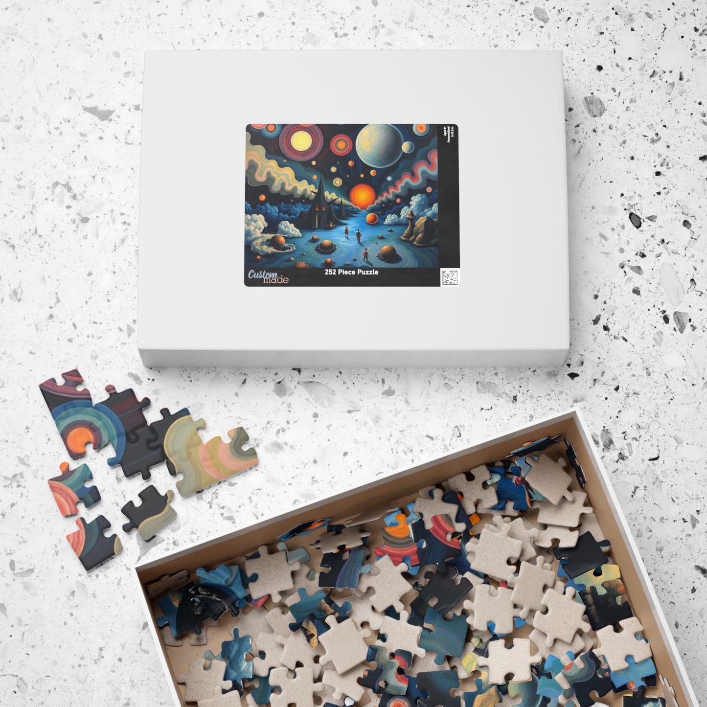 Cosmic Adventure Puzzle | Space Art Jigsaw for Adults | Relaxing Activity, Gift for Fantasy Lover Puzzle Enthusiast, Family Fun Puzzle The Puzzle Chest