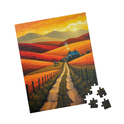 Scenic Landscape Puzzle, Relaxation Jigsaw Game, Fun Family Activity, Gift for Puzzle Lovers, Home Decor, 110-1014 pieces Puzzle The Puzzle Chest