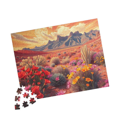 Desert Sunset Puzzle, 110-1014 Piece Landscape Jigsaw Game for Adult, Nature Lover Gift, Art Puzzle for Hobbyist, Family Night or Solo Fun Puzzle The Puzzle Chest