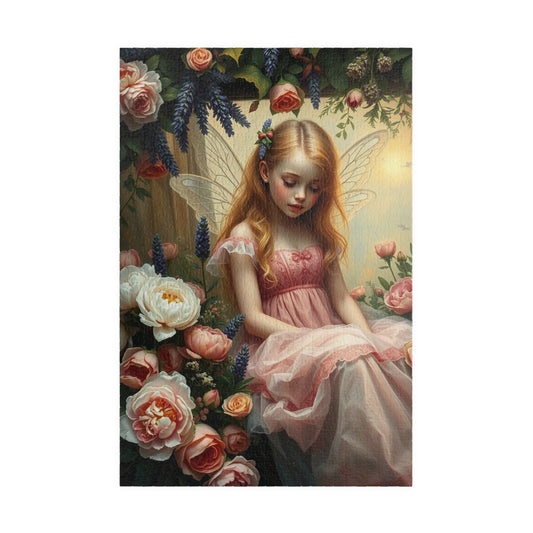 Peony and Rose Fairy Themed Puzzle - Enchanting 110-1014 Piece Mindful Jigsaw Gift for Adult Fantasy Puzzle Lover, Family or Solo Fun