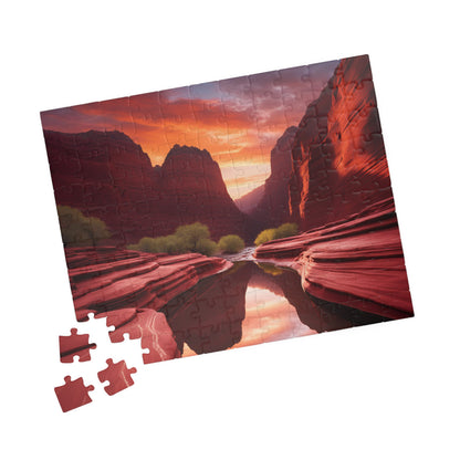 Stunning Sunset Puzzle for Adult, 110-1014 Piece Jigsaw for Family Fun Game, Relaxing Friend Gift for Nature Lover, Ideal for Cozy Nights In Puzzle The Puzzle Chest