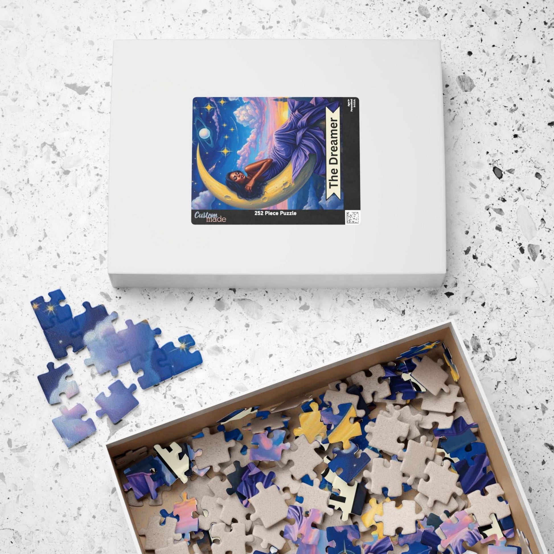 The Dreamer Jigsaw Puzzle - Tarot Style Game for Cosmic Art Lovers Puzzle The Puzzle Chest