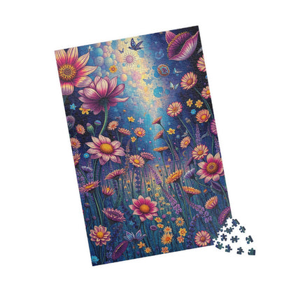 Floral Serenity Puzzle - 110 to 1014 Pieces, Perfect for Family Game Night, Gift for Nature Lovers, Mindful Relaxation, Home Entertainment Puzzle The Puzzle Chest