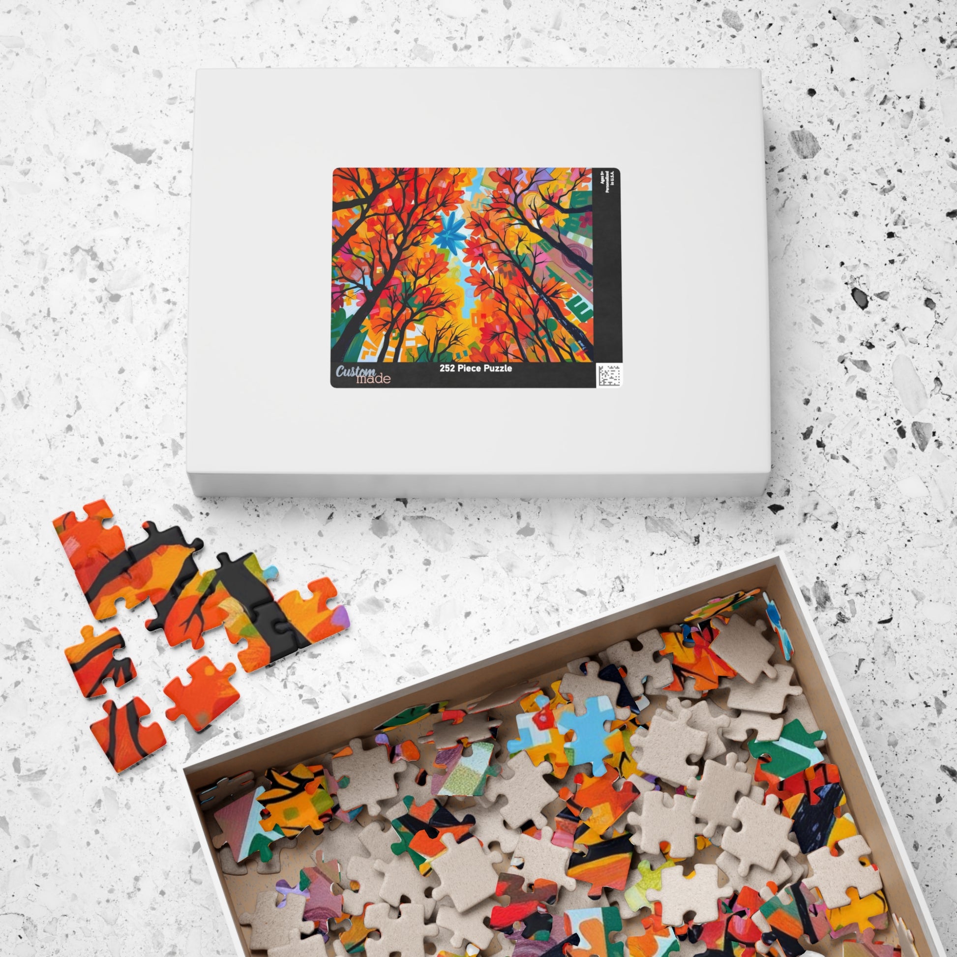 Autumn Forest Puzzle | 110-1014 pieces | Fall Decor, Family Activity, Home Gift, Nature Lover, Cozy Nights Puzzle The Puzzle Chest