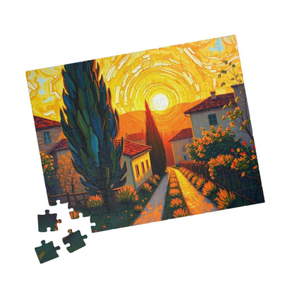 Sunset Serenity Landscape Puzzle, 110-1014 Piece Jigsaw Puzzle for Adult, Gift for Friend, Family Fun Game Night, Relaxation Activity, Peace Puzzle The Puzzle Chest