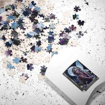 Moonlit Fairy Puzzle | 110-1014 Piece Adult Jigsaw Game | Creative Gift Idea for Puzzle Lover | Mindful Activity for Family Fun Brain Teaser Puzzle The Puzzle Chest