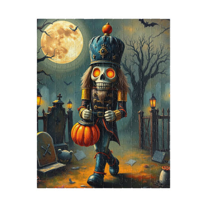 Nutcracker Midnight March - Spooky Halloween Puzzle, 110, 252, 520, 1014-piece Jigsaw Fun Family Activity, Holiday Birthday Gift for Friend