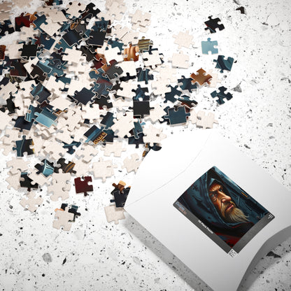 Mystical Wizard Puzzle - Enigmatic Art for Puzzle Lovers, Unique Gift for Adults, Fantasy Decor, Family Fun, Brain Teaser, Holiday Activity Puzzle The Puzzle Chest