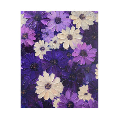 Purple Daisy Floral Puzzle 110-1014 Piece | Floral Jigsaw Puzzle