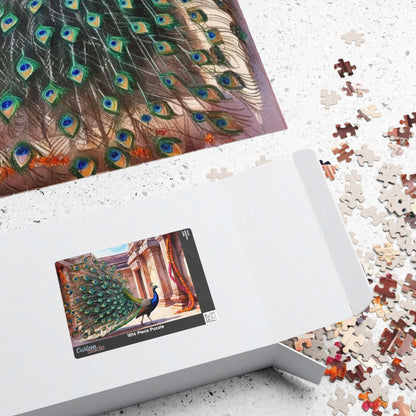 Peacock Jigsaw Puzzle - 110, 252, 520, 1014-Piece, Holiday or Birthday Gift for Animal Puzzle Lovers Puzzle The Puzzle Chest